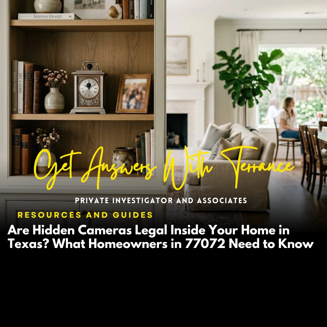 Are Hidden Cameras Legal Inside Your Home in Texas What Homeowners in 77072 Need to Know
