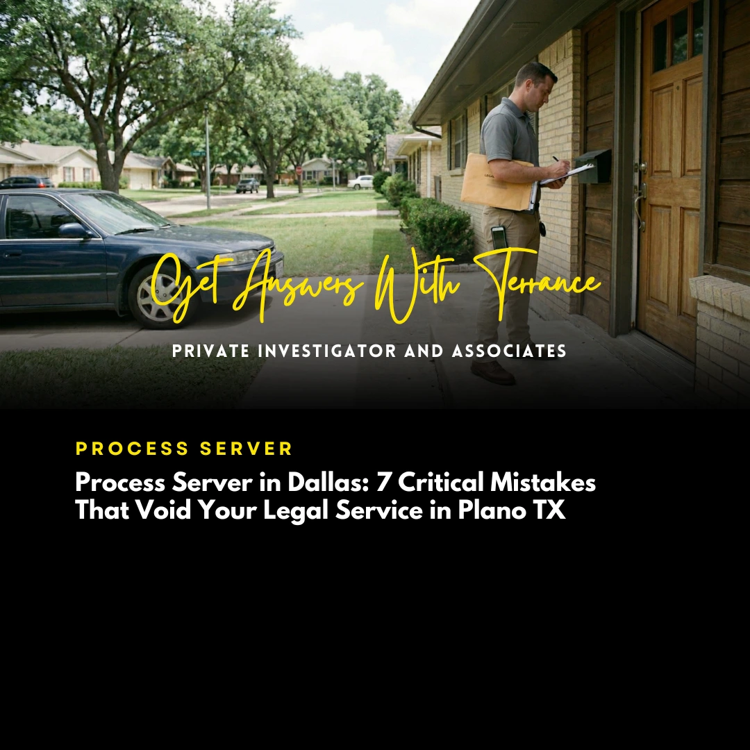 Process Server Dallas TX Plano 75093 insight