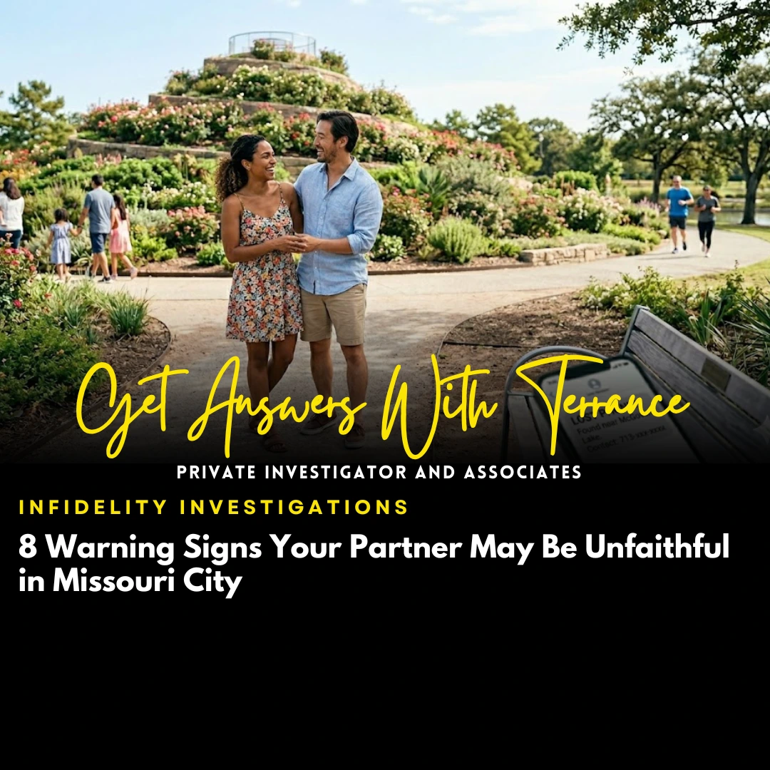 Signs Your Partner May Be Unfaithful in Missouri City