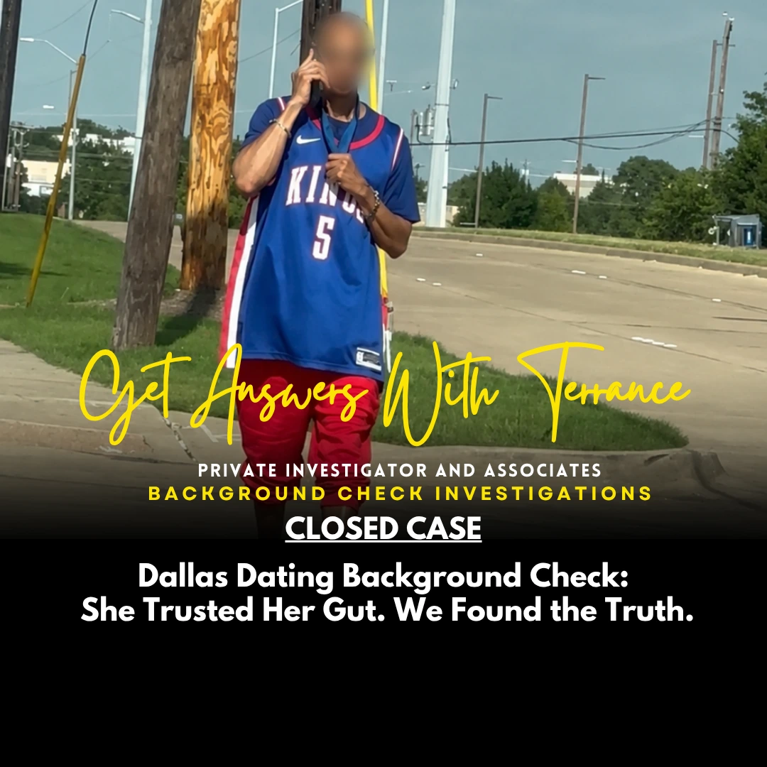 Dallas dating background check case study