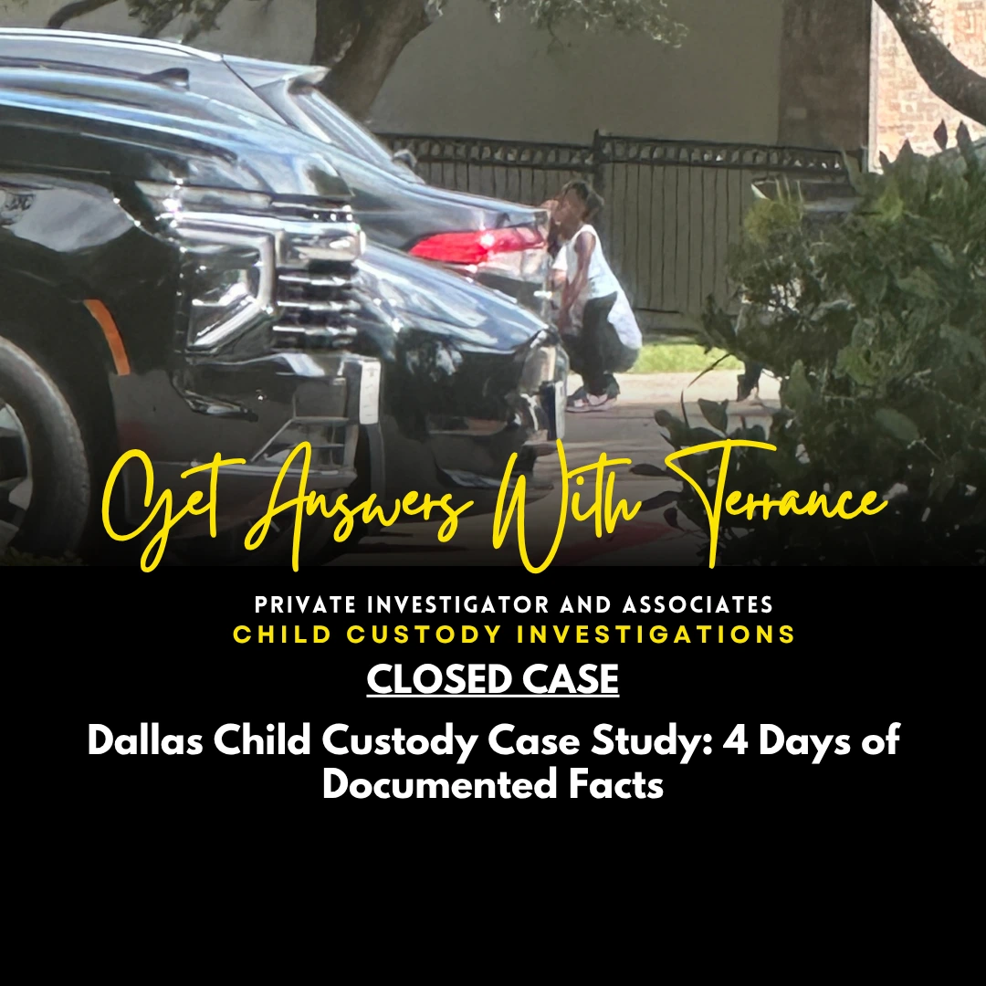 Houston Infidelity Surveillance Case Study