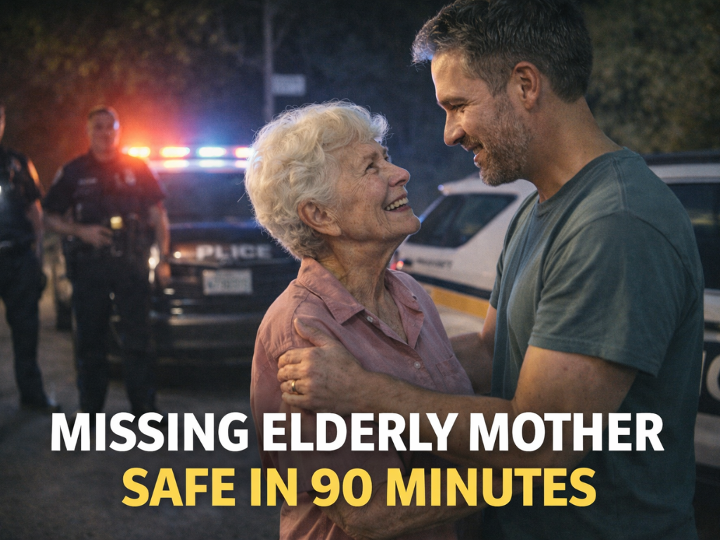 Missing Elderly Mother: 90 Minutes That Delivered Critical Relief 2 Missing Elderly Mother Case Study